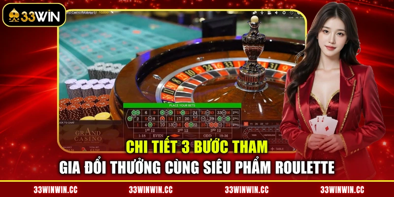 Chi tiết 3 bước tham gia đổi thưởng cùng siêu phẩm Roulette